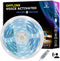AI Voice Activated Under Bed Lights Strip, Dimmable White 2700-5000K, Kids Smart