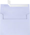 LUXPAPER A7 Invitation Envelopes - Printable for 5 x 7 Cards - 80 lb. Lilac - 50 Pack - 5 1/4 x 7 1/4