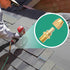 2pcs Premium Solid Brass Pneumatics Reusable Hose-End Repair Fitting, 1/4" Barb for 1/4-Inch ID Hose