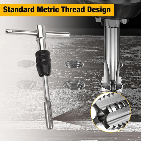 5 Set M3 M4 M5 M6 M8 SPEEDWOX Pcs Metric Tap and Die Small Hand Screw Metric Thread Taps HSS Tapping Tools