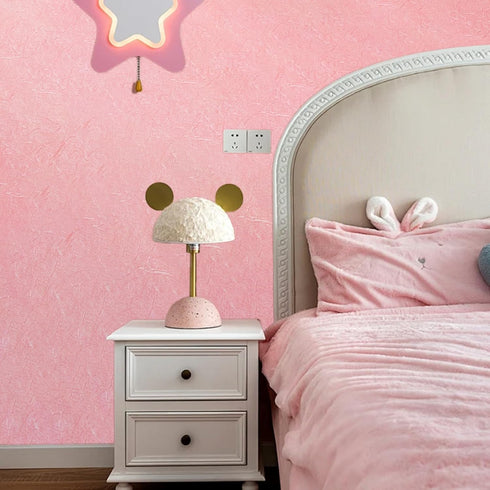 Pink Silk Contact Paper, 16"x118" Peel and Stick Wallpaper, Thick Waterproof Self-Adhesive Vinyl Film for Cabinets