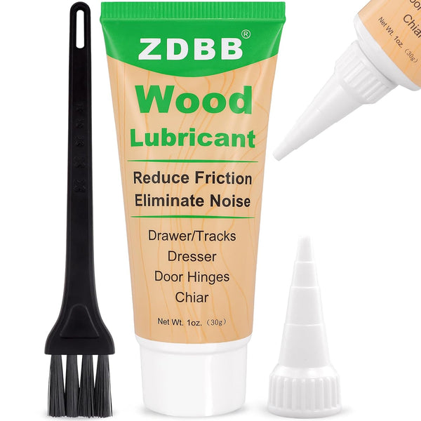 ZDBB Wood Drawer Wax Lubricant Paste Door Lubricant Wear-Resistant Eliminate Sticking Noise