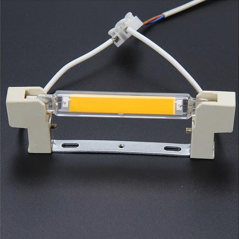 R7S Bulb 110V 78mm/118mm/189mm, Dimmable 360 2700-3000K 78mm15W LED Beam Flood Light, for Garage Floor Lamp Halogen