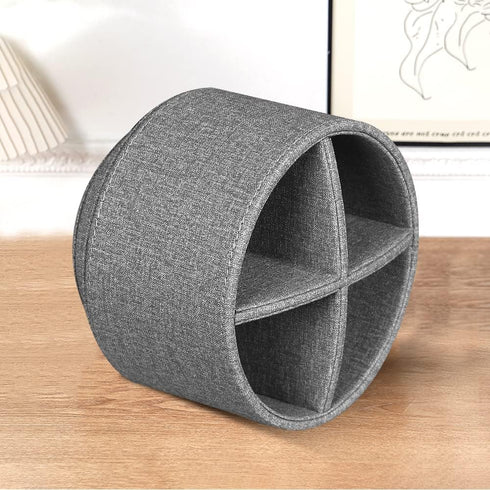 Pen Holder for Desk Organizers, 360 Swivel Remote Control Holder for Office Supplies and Nightstand Organizer