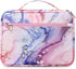 Bible Covers for Women, Girls Bible Bags, Kids Scripture Carrying Case with Handle Pockets (Pink-Marble)