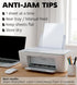 50 8.5 11, Premium Printable Vinyl Sticker Paper for Inkjet Printer and Laser - White Matte Sticker Paper Waterproof