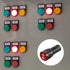 YOKIVE 10 Pcs Light Indicator, Industrial Indicator Light with Flashing Alarm Buzzer for Electricity Equipment