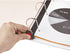 Universal UNV30752 3 in. Capacity Deluxe Easy-to-Open D-Ring View Binder, White
