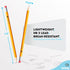 Enday #2 Pencils Bulk, 144 Pack, Pre-Sharpened Wood-Cased Pencils with Latex-Free Eraser Top