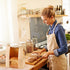 Crpzszshtp 50% 25 Bread Bags -Sourdough Bread Bag for Homemade Bread with Window, Thicker Large Bakery Bags for Storage