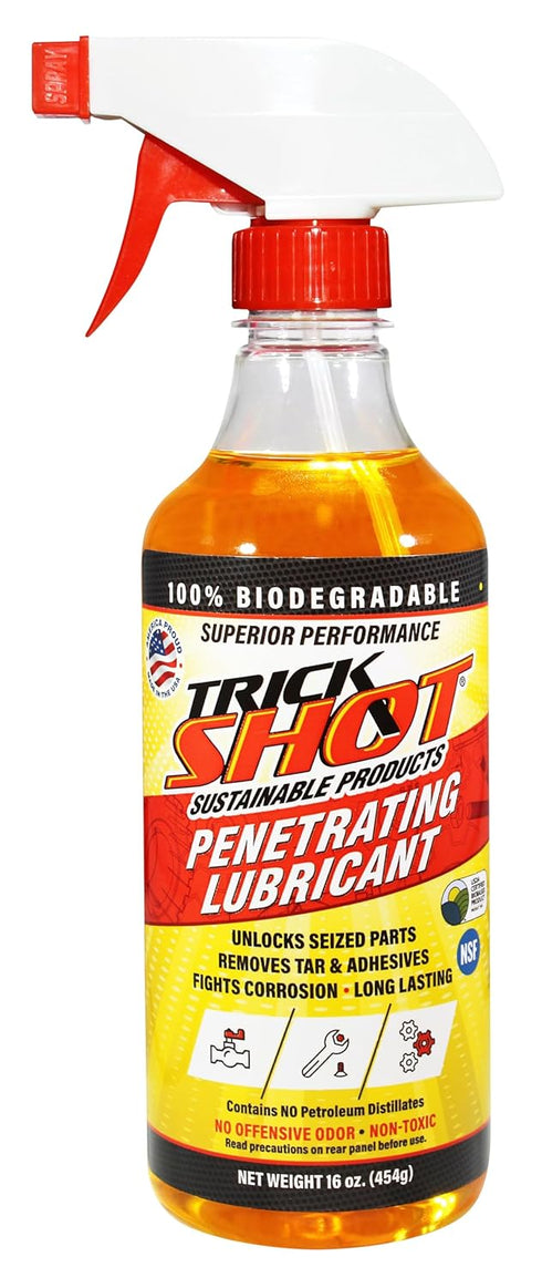 Trick Shot - 3-in-1 Penetrating Lubricant Oil - Biobased Food Grade Industrial