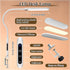 360 Dimmer, 5 9 Dimmable, BQAN LED Desk Lamp with Clamp, Flexible Gooseneck Nail Table Light Touch Color Modes