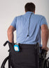Patient Aid Chair & Bed Alarm - Magnet Pull Cord Alarm for Elderly & Dementia Patients, with Battery