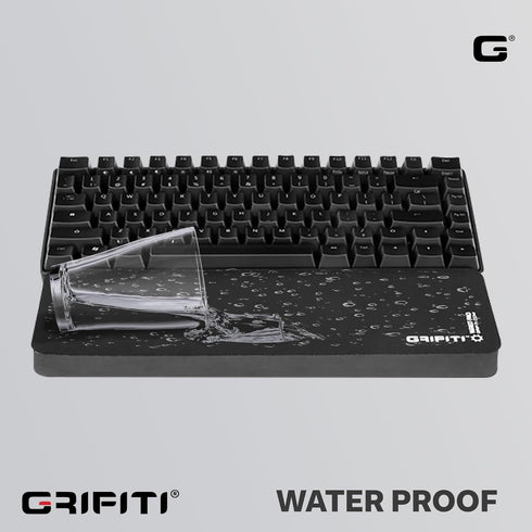 Grifiti Fat Wrist Pad, 12" x 2.75” x 0.75" Inch Keyboard Rest, Thick Small Ergonomic Support for Computer Keyboards,