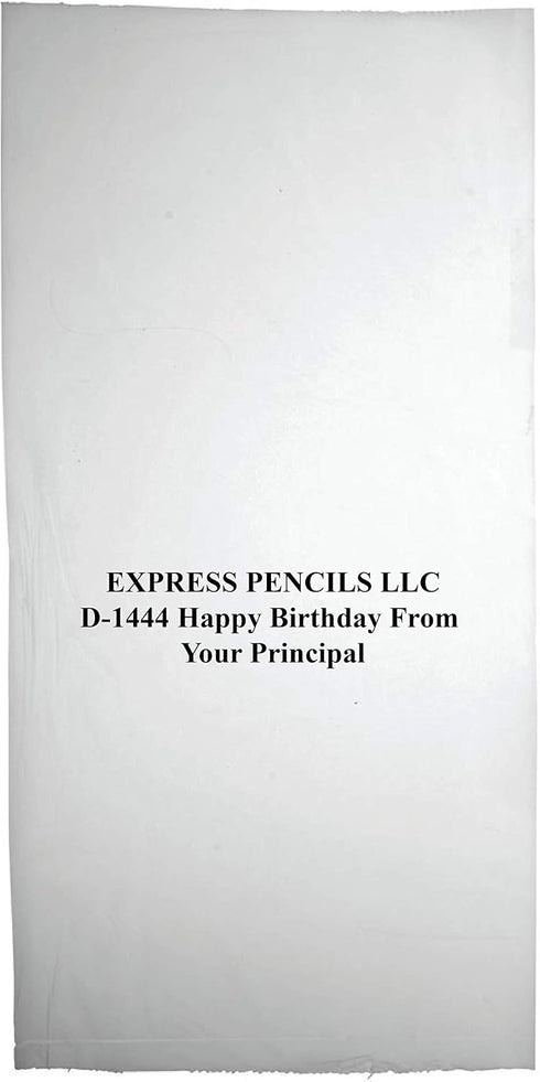 Express Pencils D1444 Happy Birthday From Your Principal - 36 Qty Package