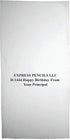 Express Pencils D1444 Happy Birthday From Your Principal - 36 Qty Package