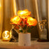WSYEAR Forever Flower Touch Lamp, Dimmable Table Rose Lamp for Bedroom Living Room, Birthday Gifts for Her
