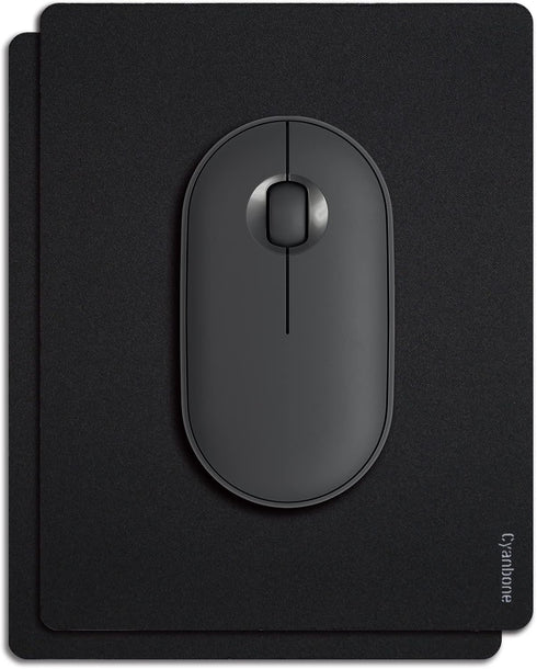 Mini Mouse Pad Small Size 2 Pack, Portable Waterproof Mousepad for Laptop with Non Slip Rubber Base - 5.5 x 7 Inch