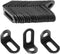 Rierdge 24 Pcs Slotted L Brackets Heavy Duty, 18x18x30mm Adjustable L-Shape Corner Brace,