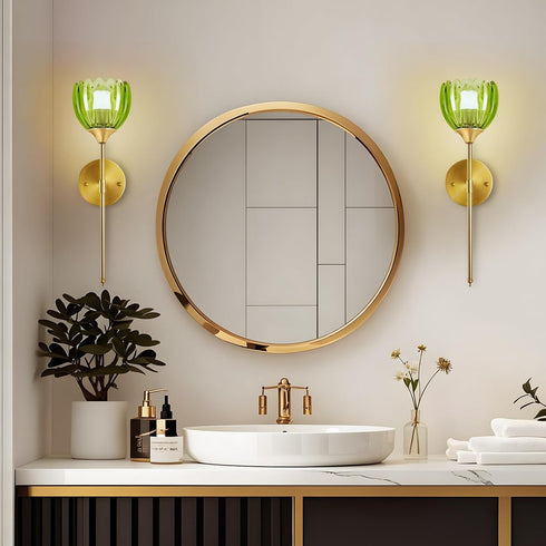 SoodMi Set 2, 5000mAh Dimmable Bulbs Remote,15 Battery Operated Wall Sconce of Rechargeable Wireless Wall Sconce Lights
