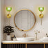 SoodMi Set 2, 5000mAh Dimmable Bulbs Remote,15 Battery Operated Wall Sconce of Rechargeable Wireless Wall Sconce Lights
