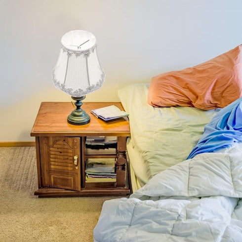 5.11X5.11X4.72In Holibanna Cloth Lampshade Accessory for Table Wall Floor Lamps Soft Light Shade Cover for Bedroom