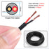 20 Gauge 2 Conductor Electrical Wire 20AWG Stranded PVC Cord 50FT/15.3M Oxygen-Free Copper Cable for LED Strips Lamps