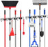 nacena 2 Pack Broom Holder Wall Mount Mop Hanger, Stainless Steel 4