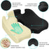 Tailbone Benazcap X Large Memory Seat Cushion for Office Chair Pressure Relief Sciatica & Pain Relief Memory Foam Firm
