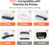 iDPRT A4 Thermal Paper, 2 Rolls, 8.3 x 11.7 Inch, Compatible with MT890/HPRT MT810/M08F, BPA Free