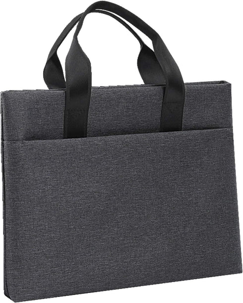 enyuwlcm Oxford Document Bag with Handle, Meeting Office School Organizer Handbag Briefcase for Paper Files, 1 Pack