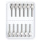 PATIKIL 10Ga x 0.5 Inch Stainless Steel Dispensing Needle Tips, 12Pcs Blunt Tips Luer Lock for Thick Glue Ink Lab
