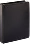 Tops Cardinal Mini Round Ring Binder, 1-Inch, 8-1/2-Inch x 5-1/2-Inch, Black