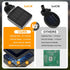 ASMAD Outdoor(4 Pack,32 Bulb, Solar Lights LEDs), Solar Garden Lights, Outdoor Decorations, Firefly Light for Patio