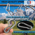 Spring Snap Hooks, 304 Stainless Steel Heavy Duty Clip for Rope Connector, Small Snap Clamp for Outdoor Travel