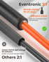 Eventronic 400 Pcs Heat Shrink Tubing Kit, 3:1 Ratio Adhesive Lined, Marine Grade Shrink Wrap