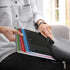 Spiral Notebooks, 1-Subject Wide Ruled Notebooks - 70 Sheets - 3 Hole Punched, Assorted Colors - (2 Pack)