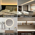 Dimmable Light,2700K-6500K,6.56ft/2m,8mm Wide,CRI90+ 24V Pandery COB LED Strip Light,CCT Strips LED Strips Kit