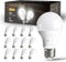 dalattin 12 Pack A19 LED Bulbs, 9W Equivalent 60 Watts, 5000K Daylight, 800 LM