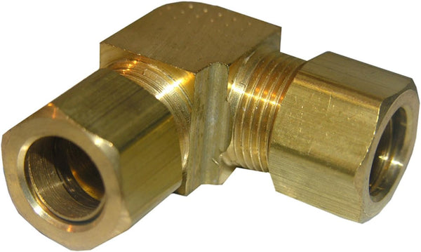 LASCO 17-6549 1/2-Inch Brass Compression 90-Degree Elbow
