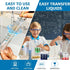 moveland Upgraded Plastic Graduated Cylinder and Beakers Set - 10ml 25ml 50ml 100ml Graduated Cylinder, 5 Pcs Pipettes