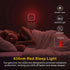 YUNLEX 2 Pack 0% 3-Level Red Night Light with Dusk to Dawn Sensor, Eye-Care Reflected Glow, Blue Light True Red LED
