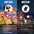 MUTONGANAN 10 Slides/80 Patterns/10 Christmas Projector Lights Outdoor Decorations, Holiday Projector Lights with Ocean
