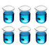 8.5oz (250ml) Sturdy Glass Beaker Set, Heavy-Duty Lab Beakers, 3.3 Borosilicate Griffin Low Form, Pack of 6