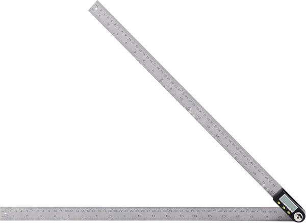 Yangoutool Digital Angle Ruler, 20inches/500mm Stainless Steel Digital Angle Finder and Protractor for Woodworking