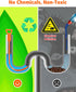 Drain Clog Remover, 25-Inch Hair Removal Tool, Plumbing Snake, Easy & Quick to Use, 6 Pack
