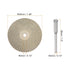 10pcs Diamond Cutting Wheel 35mm Full Sand Diamond Wheels Cut Off Discs Diamond Coated Cutting Wheel Replacement with 2pcs 3mm Mandrel for Rotary Tools