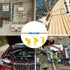 200pcs Heat Shrink Butt Connectors Terminals, Electronic Insulated Waterproof Marine Automotive Copper Wire Electrical