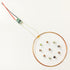 80mm 5V Taidacent Long Distance Wireless LED Coil Inductive Coil and Ten Colorful Wireless LEDs Lights Brightness