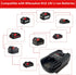 DM18AR Battery Adapter Convert for Milwaukee 18V M18 Batteries to for Ridgid AEG Cordless Tools, Also for Dewalt 20V Li-ion Max XR Battery to Ridgid AEG Cordless(Adapter Only)
